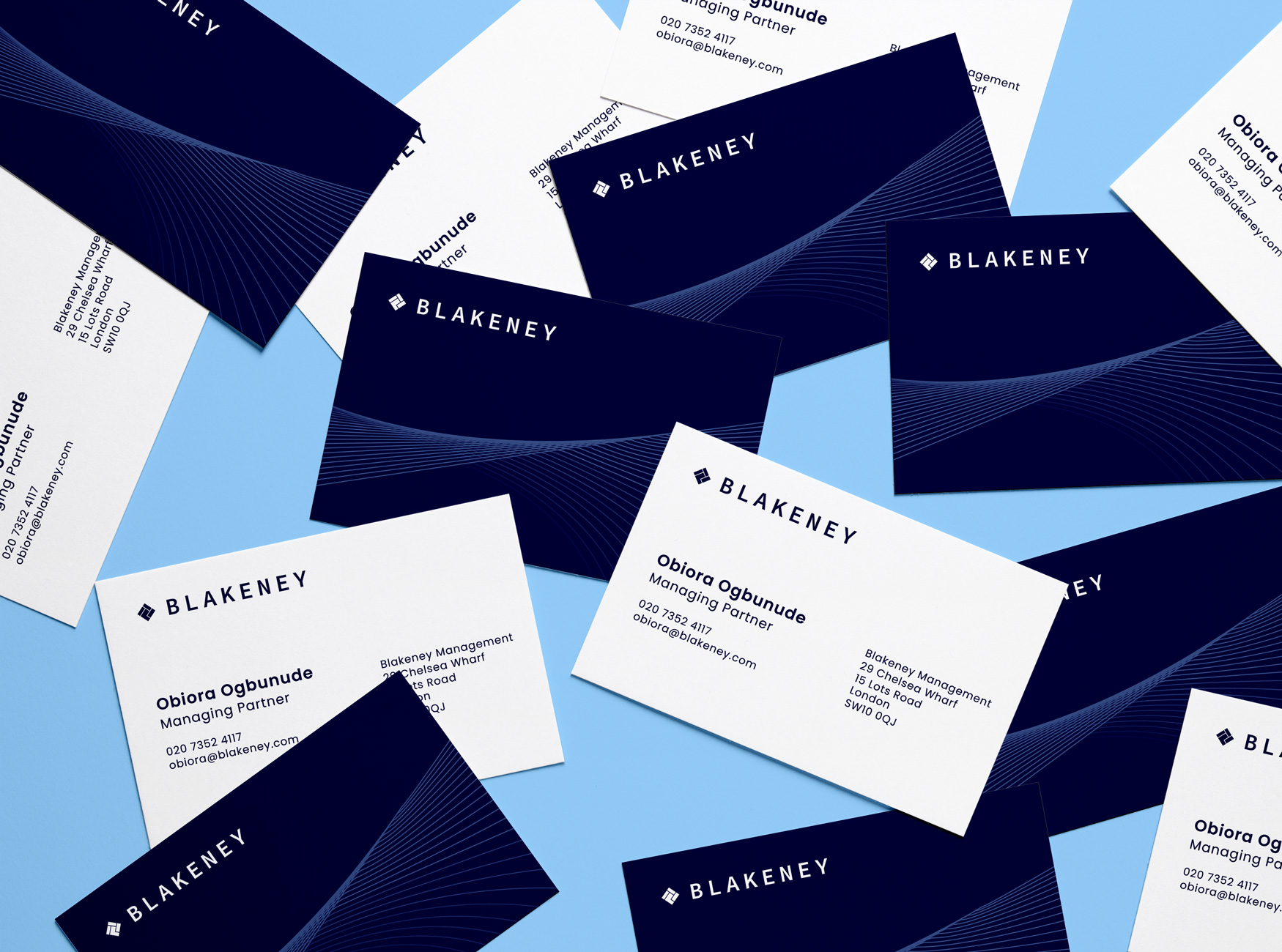 Blakeney Management Brand identity & web design