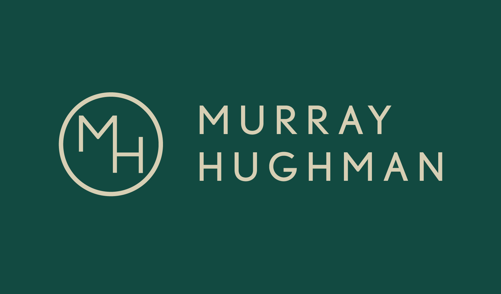 Murray Hughman Brand identity & web design - Reactive Graphics